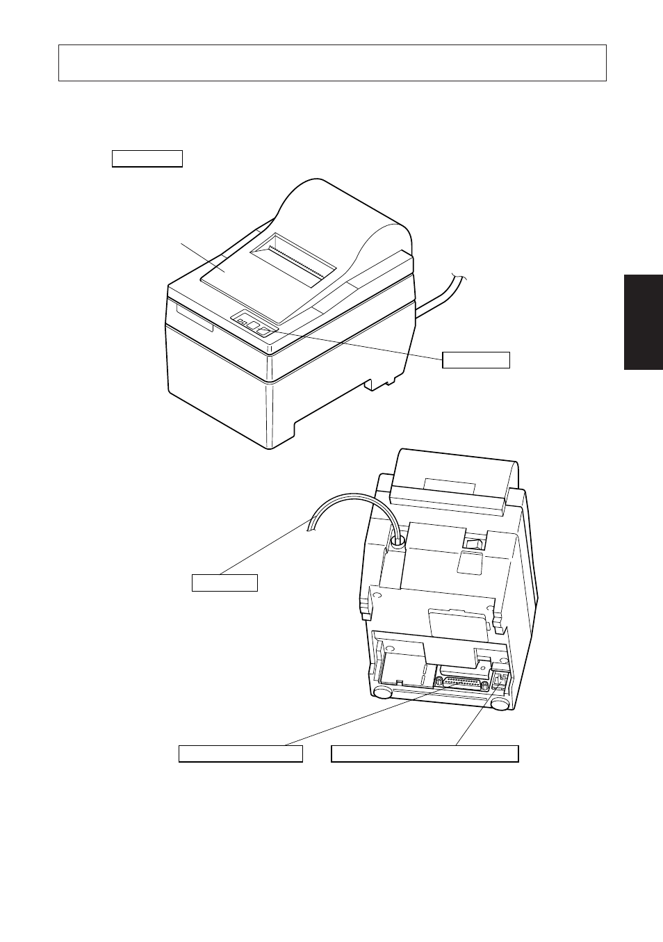 Beschreibung und bezeichnung der geräteteile, Typ sp210 | Star Micronics SP200F User Manual | Page 51 / 111