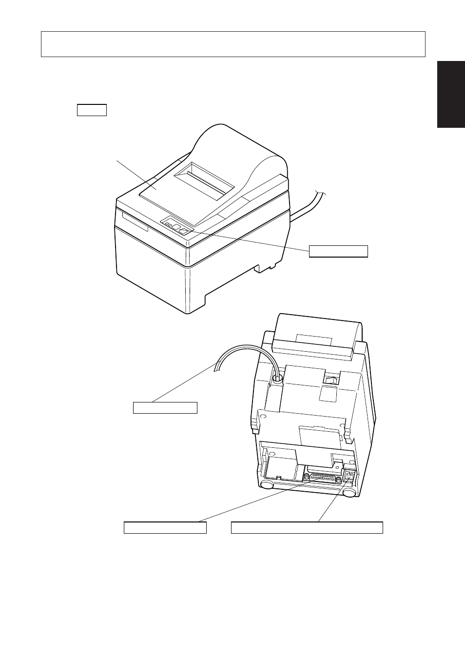 Parts identification and nomenclature, Sp210 type | Star Micronics SP200F User Manual | Page 7 / 111