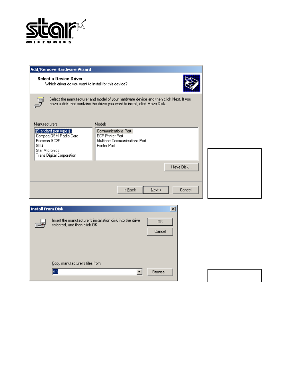 System sales team | Star Micronics USB User Manual | Page 10 / 17