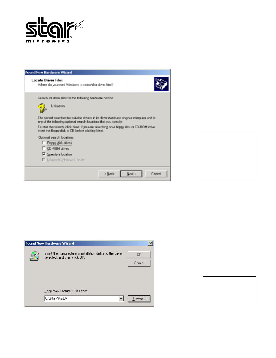 Star Micronics USB User Manual | Page 4 / 17