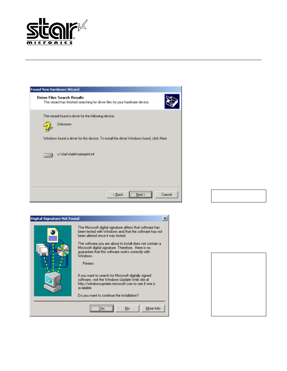 Star Micronics USB User Manual | Page 5 / 17