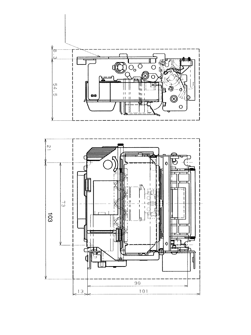 Fig. 7-6 printer installation | Star Micronics MP111MP-24G-A User Manual | Page 37 / 42