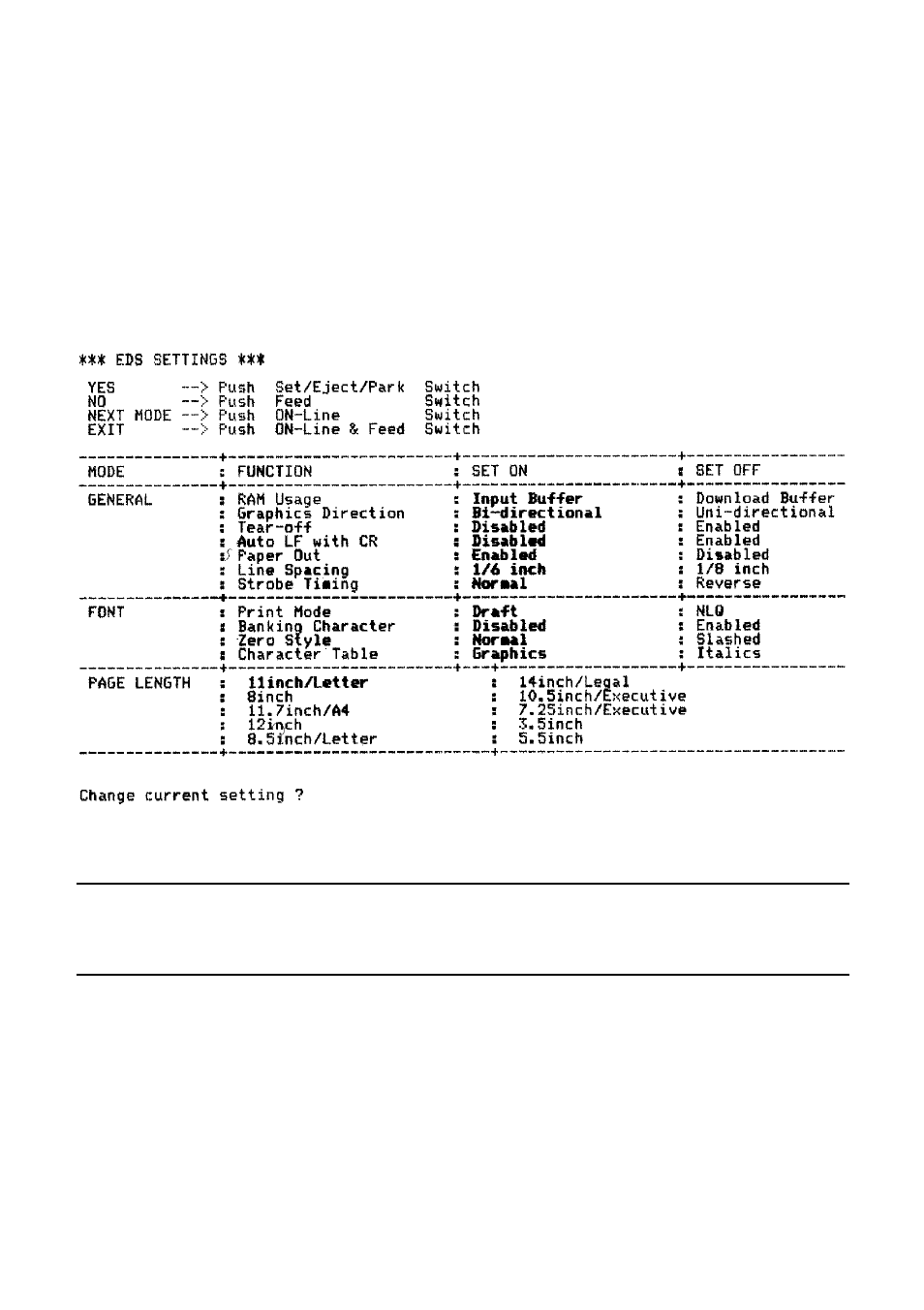 Entering the eds mode | Star Micronics LC-6211 User Manual | Page 27 / 60