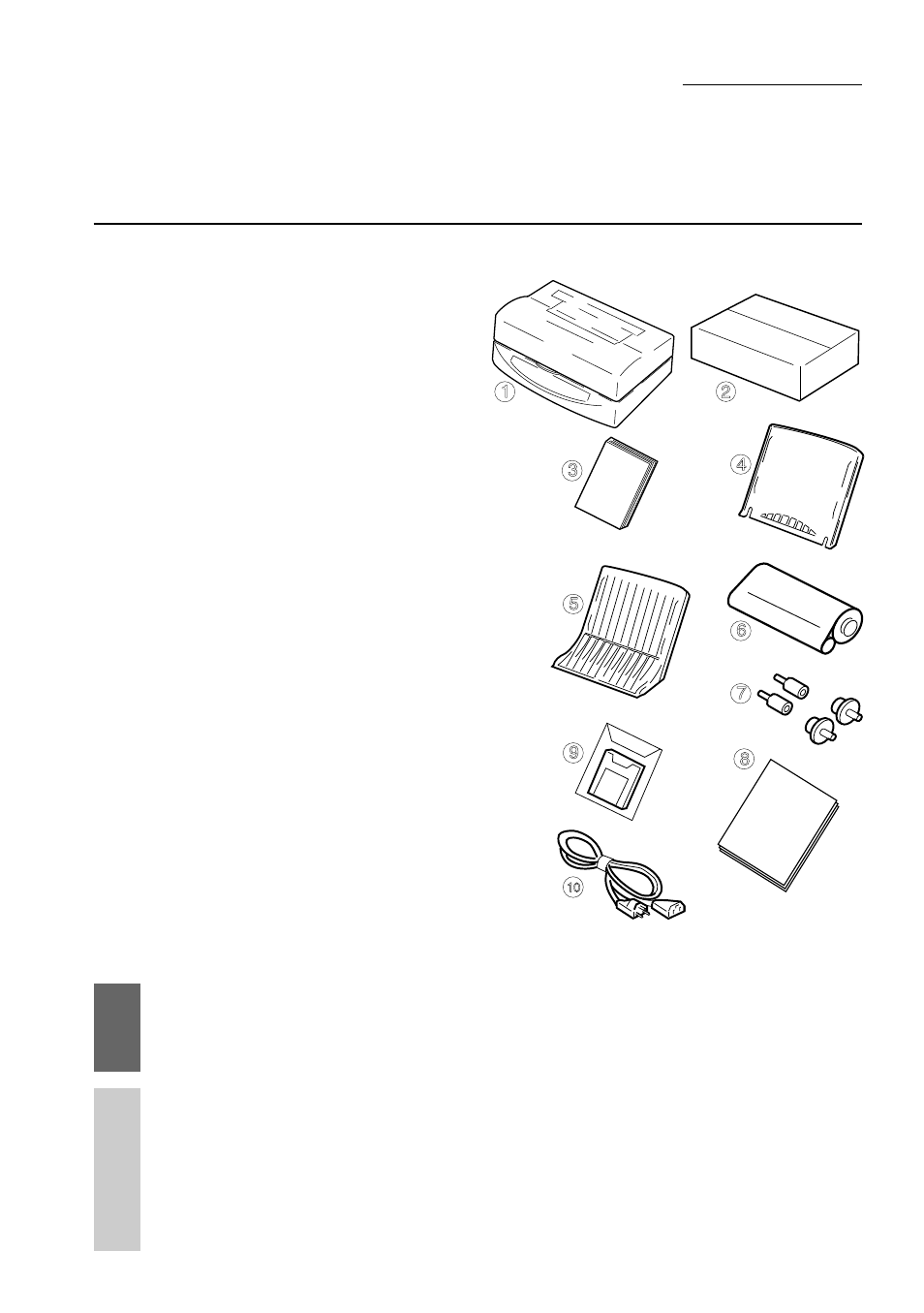 Chapter 1 setting up your printer, Unpacking and checking the package contents, Package contents | Star Micronics 800C User Manual | Page 10 / 76