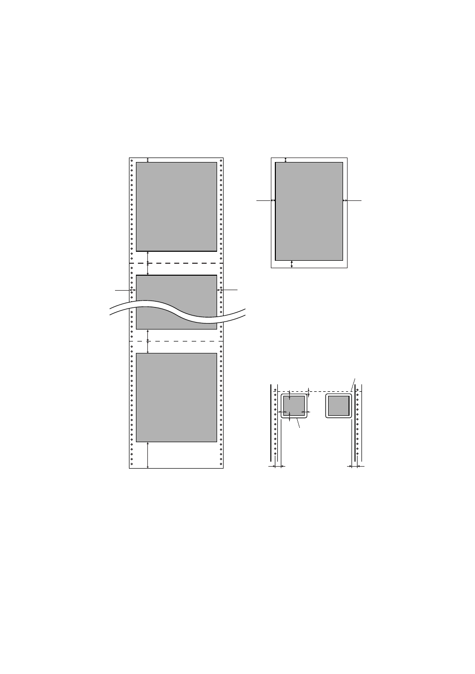 Printing on fanfold paper, 16 printer setup, Fanfold paper | Label | Star Micronics LC-1021 User Manual | Page 22 / 91