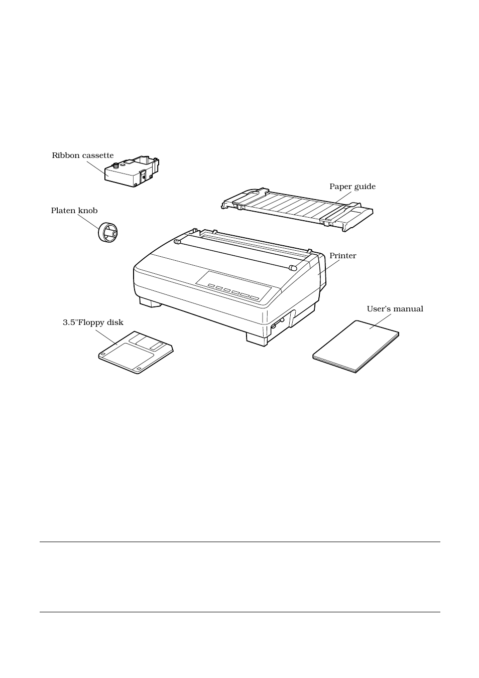 Unpacking the printer | Star Micronics LC-1021 User Manual | Page 8 / 91