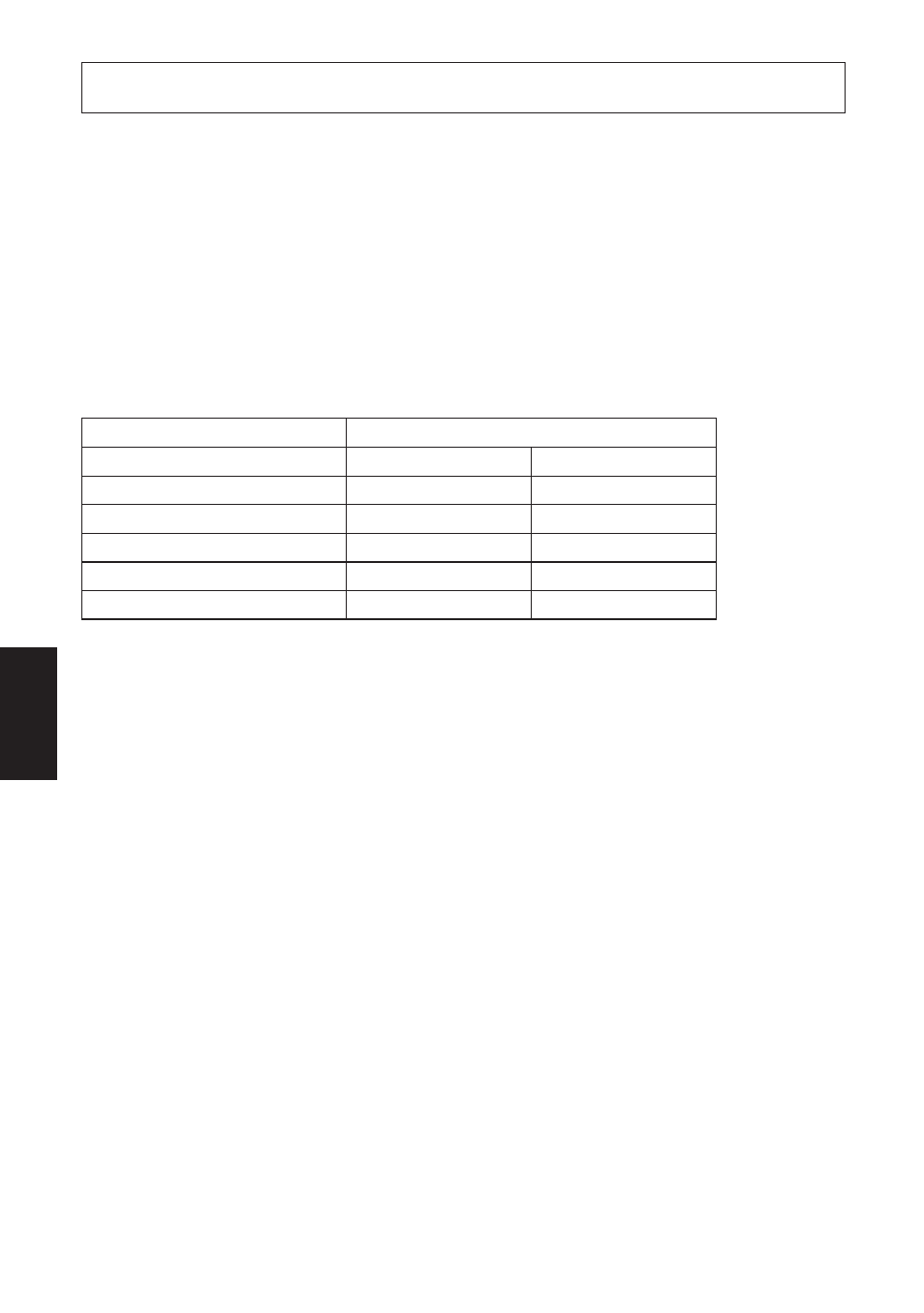 Appendix d: general specifications | Star Micronics SP200F SERIES User Manual | Page 104 / 114