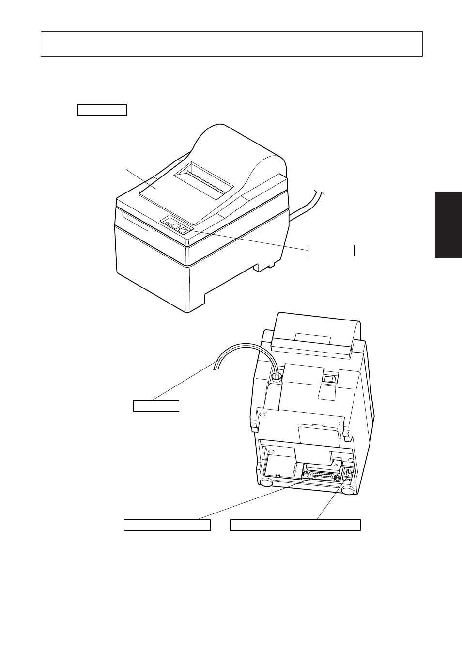 Beschreibung und bezeichnung der geräteteile, Typ sp210 | Star Micronics SP200F SERIES User Manual | Page 51 / 114