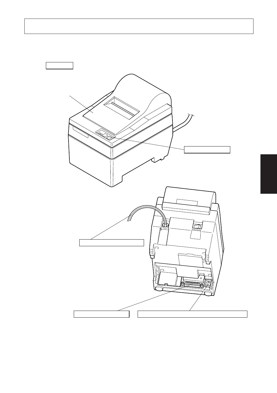 Identificazione delle parti e nomenclatura, Tipo sp210 | Star Micronics SP200F SERIES User Manual | Page 73 / 114