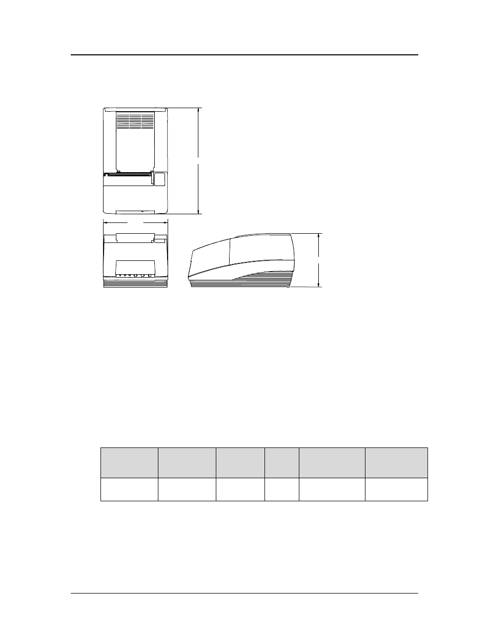 Physical specifications, Electrical characteristics, Dimensions | Weight, Self-powered ac | Star Micronics 150 User Manual | Page 18 / 151