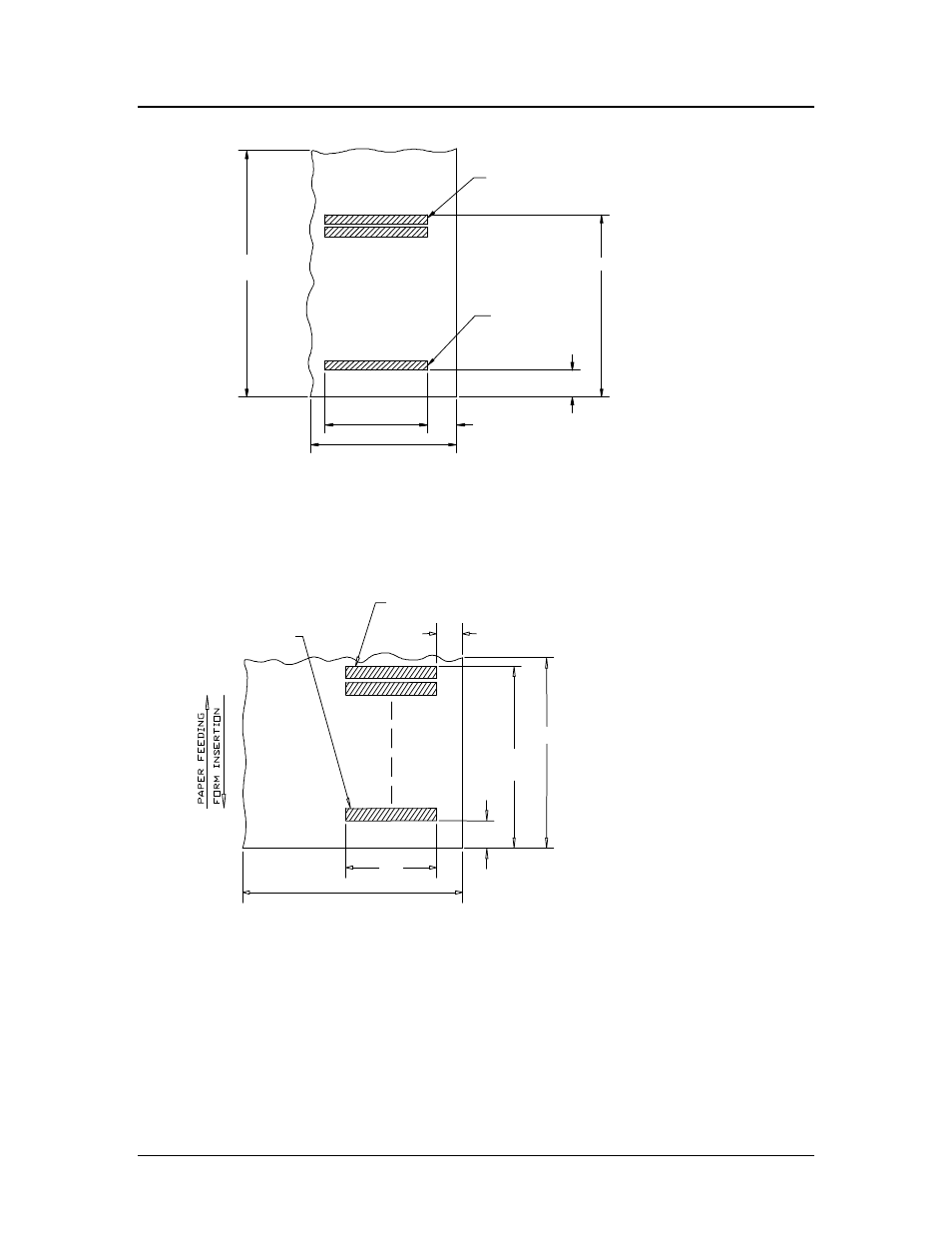 Validation - top insertion, Validation - left-side insertion, Validation forms insertion | Star Micronics 150 User Manual | Page 21 / 151