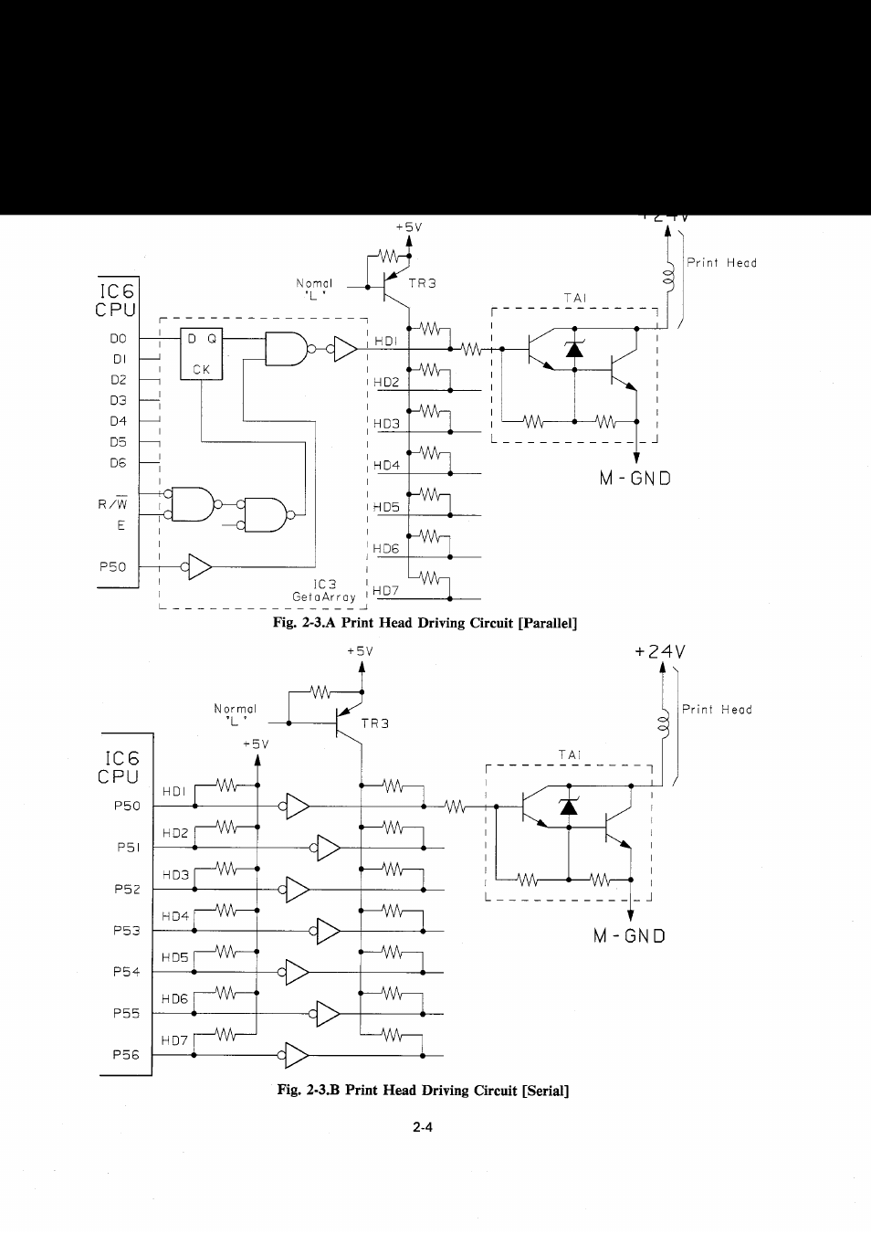 2 print head driving circuit | Star Micronics SP200F SERIES User Manual | Page 14 / 90