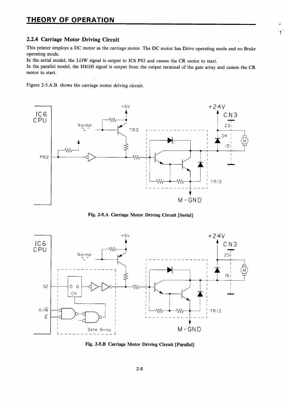 4 carriage motor driving circuit | Star Micronics SP200F SERIES User Manual | Page 16 / 90