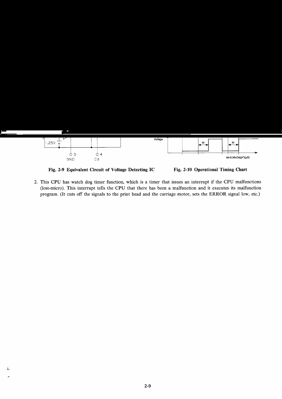 7 protection circuit | Star Micronics SP200F SERIES User Manual | Page 19 / 90