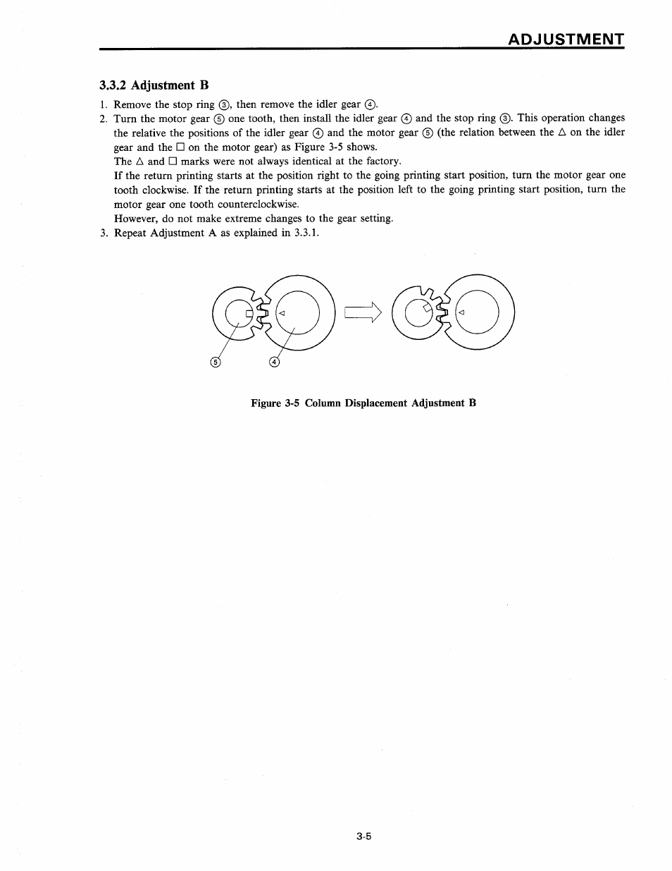 2 adjustment b | Star Micronics SP200F SERIES User Manual | Page 37 / 90