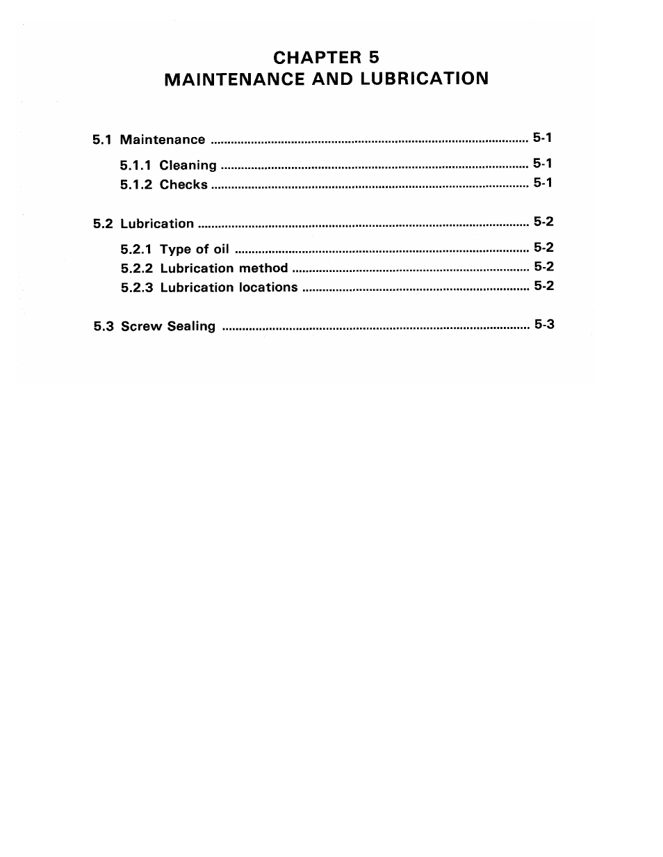 Chapter 5 maintenance and lubrication | Star Micronics SP200F SERIES User Manual | Page 49 / 90