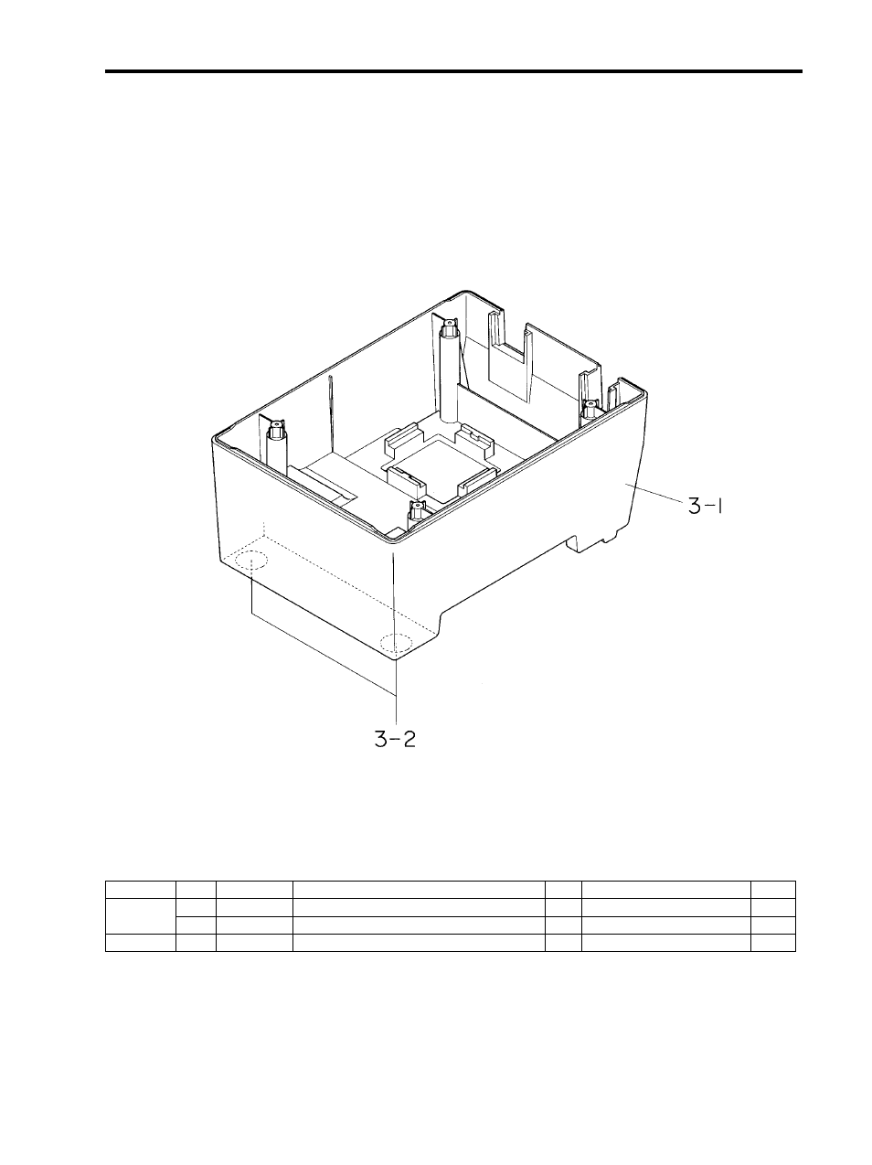 Parts list, 2 lower case unit | Star Micronics SP200F SERIES User Manual | Page 70 / 90