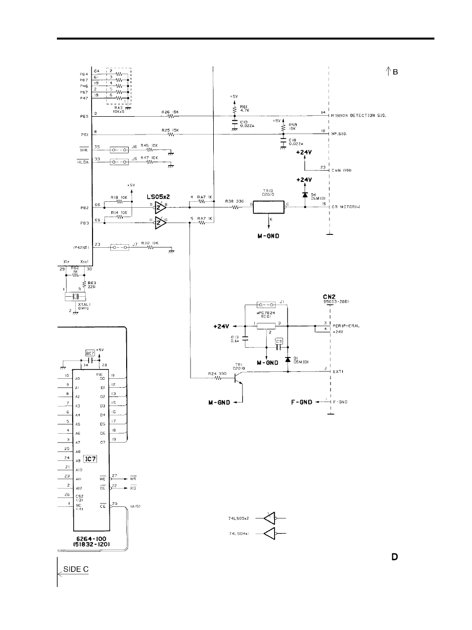 Parts list | Star Micronics SP200F SERIES User Manual | Page 76 / 90