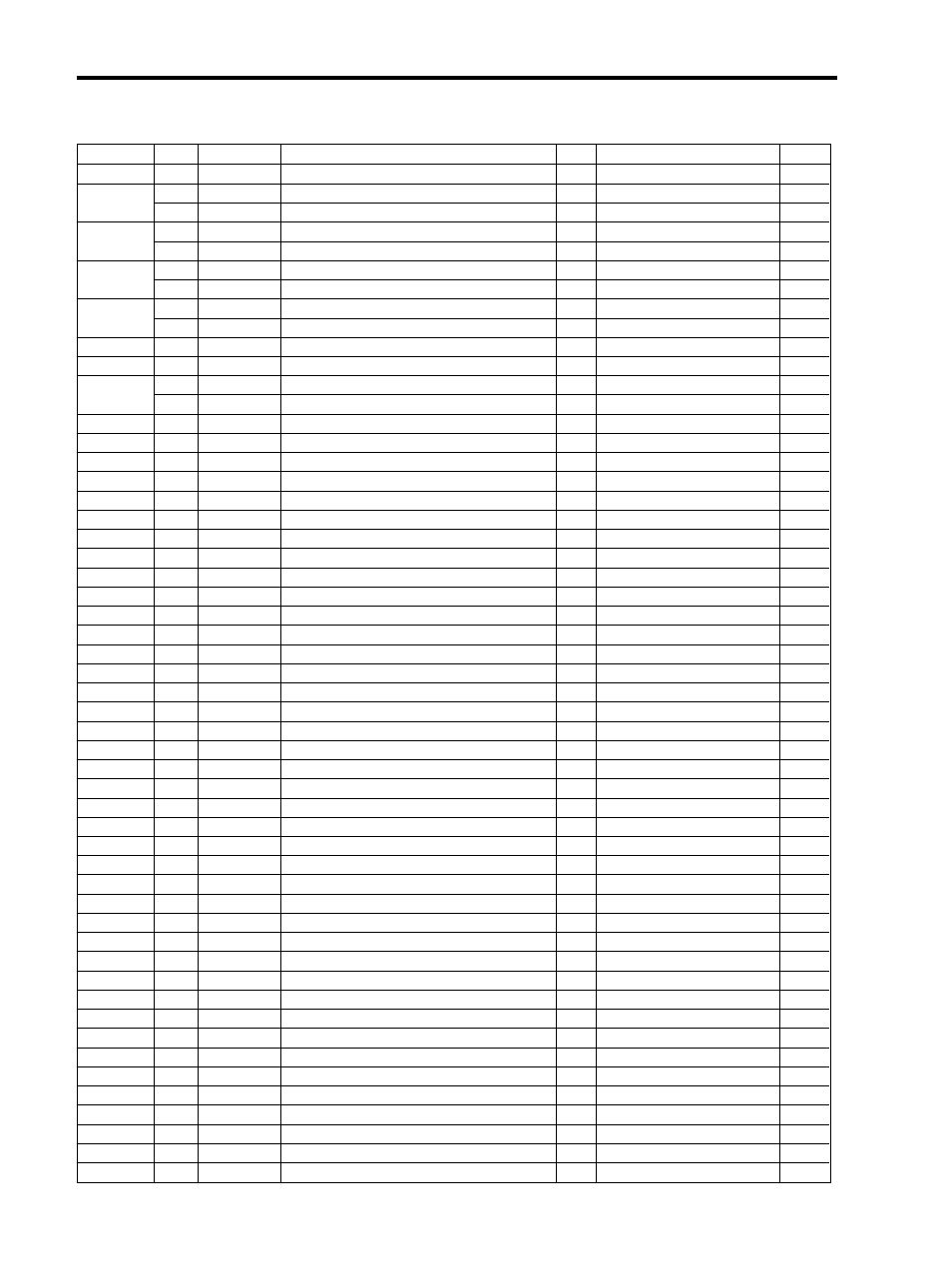 Parts list, 2 parts list | Star Micronics SP200F SERIES User Manual | Page 77 / 90