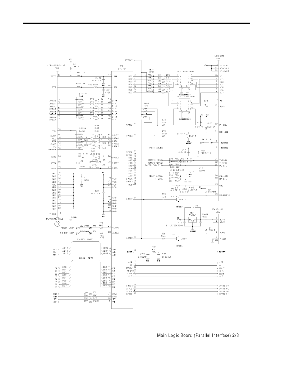 Parts list | Star Micronics SP200F SERIES User Manual | Page 81 / 90