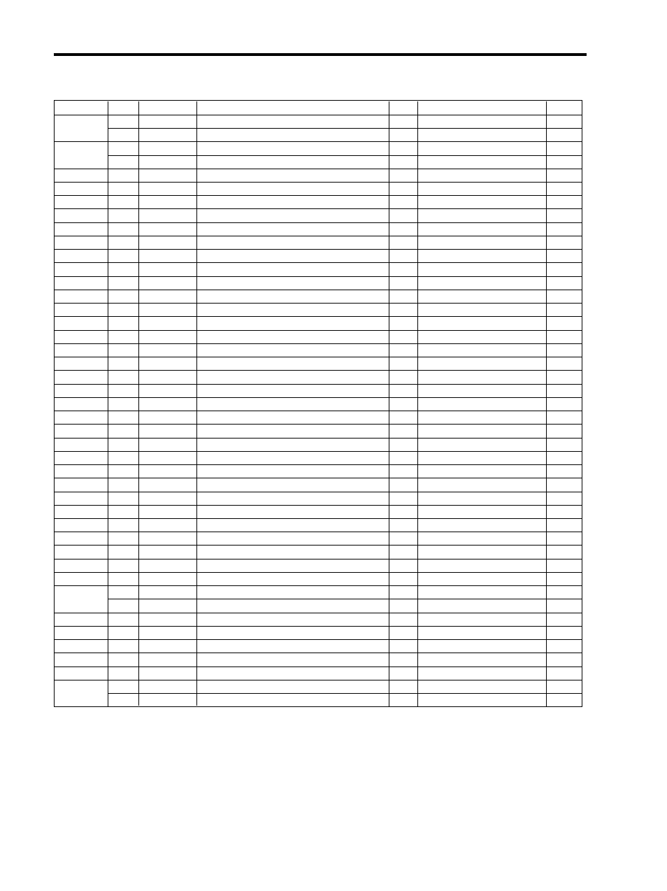 Parts list | Star Micronics SP200F SERIES User Manual | Page 85 / 90