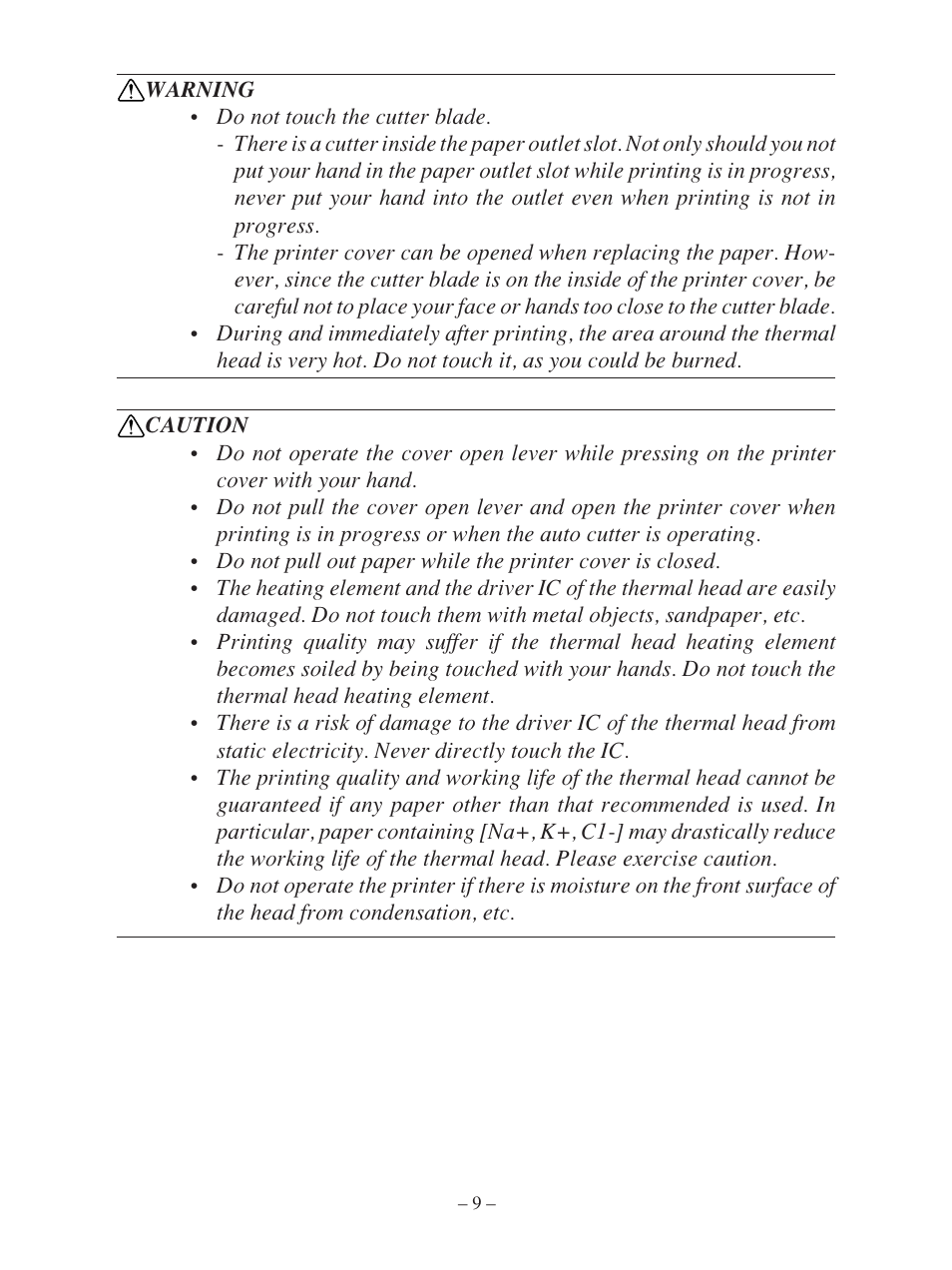 Star Micronics FUTUREPRINT TSP100 User Manual | Page 12 / 32