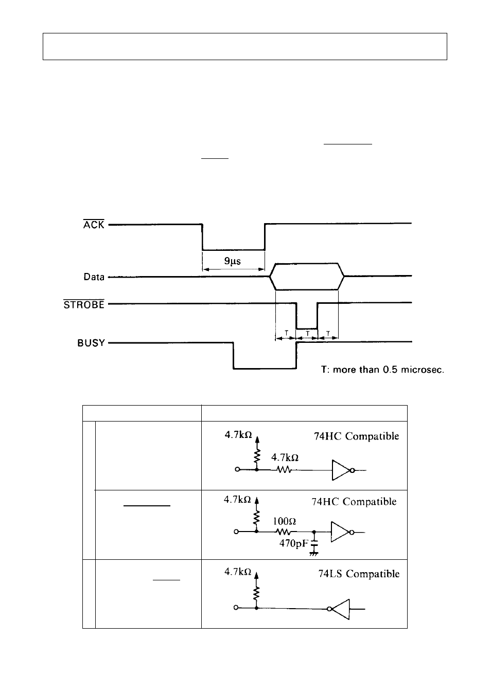 Interface, 1. interface specifications, 2. interface timing | Star Micronics DP8340RC User Manual | Page 28 / 40