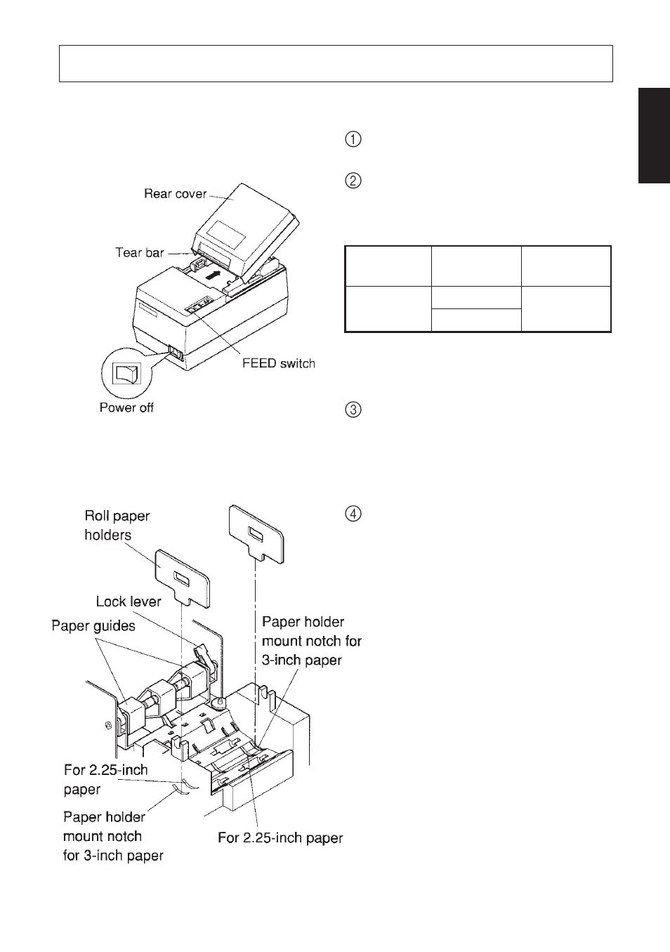 Loading the paper, 1. sp312 | Star Micronics SP342F-A User Manual | Page 7 / 62