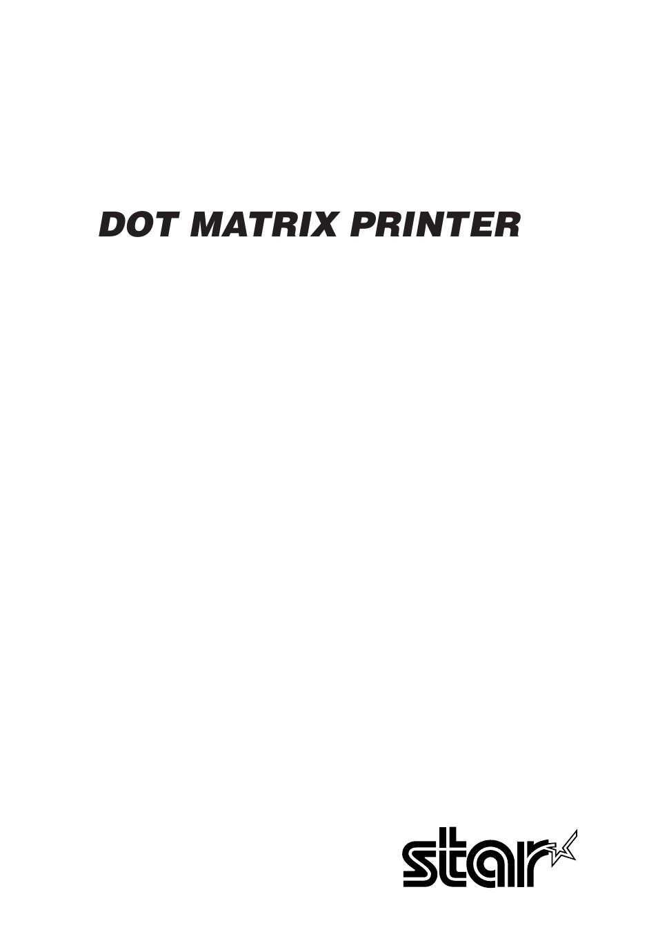 Star Micronics SP312F User Manual | 36 pages