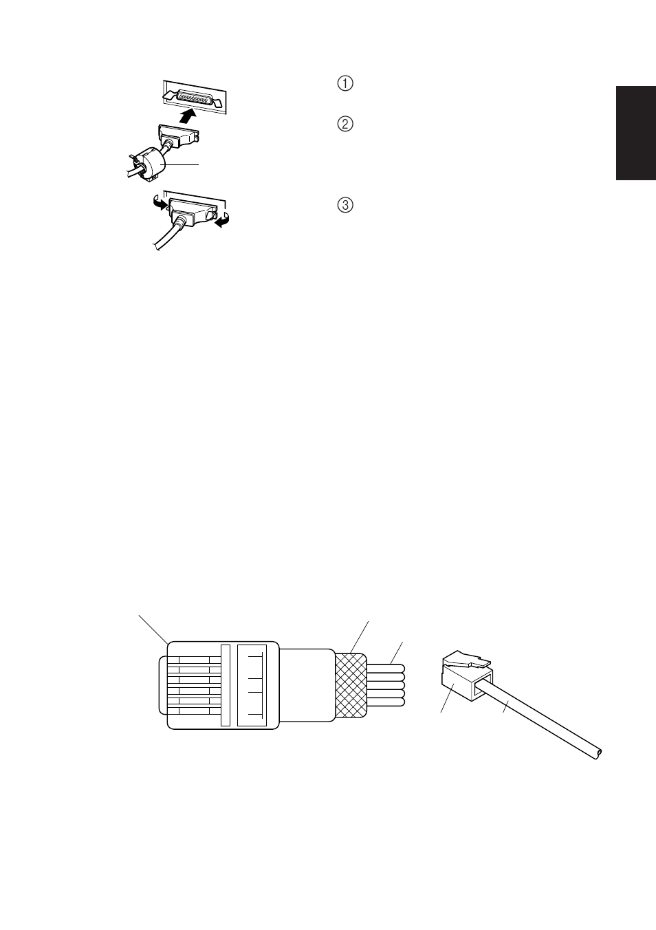 4. connecting to a peripheral unit | Star Micronics SP2000 Series User Manual | Page 13 / 147