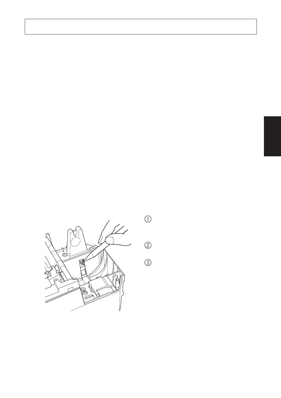 Als sonderzubehör erhältlicher papierende-sensor, 1. den papierende-sensor einstellen | Star Micronics SP2000 Series User Manual | Page 97 / 147