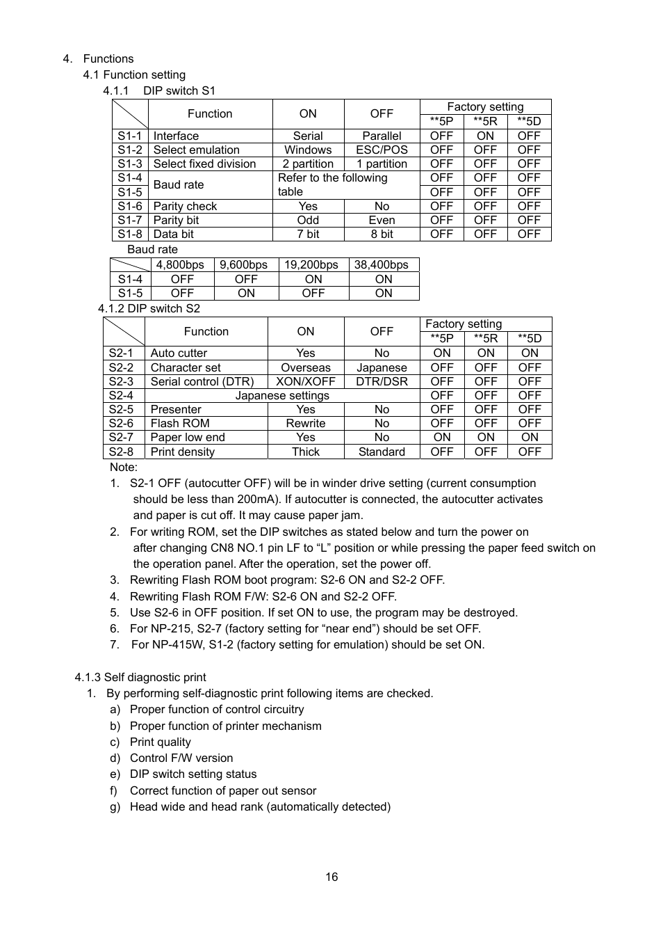 Star Micronics NP-225 User Manual | Page 19 / 45