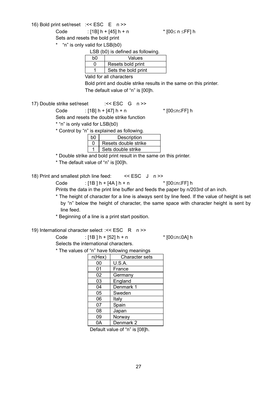 Star Micronics NP-225 User Manual | Page 30 / 45
