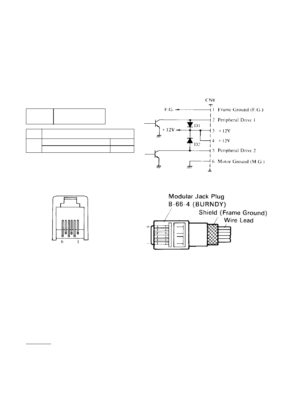 5. peripheral unit drive circuit, 6. emergency suspension | Star Micronics DP8340 User Manual | Page 33 / 59