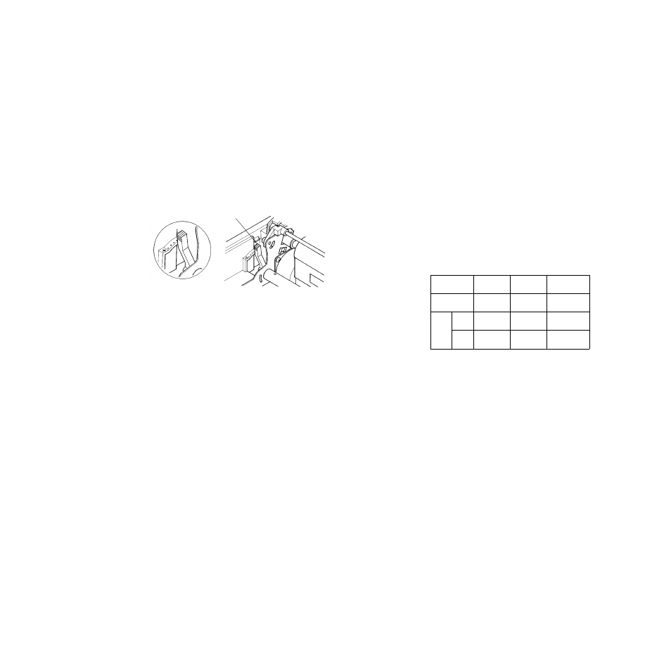 Adjusting for paper thickness | Star Micronics HL 80825321 User Manual | Page 124 / 176