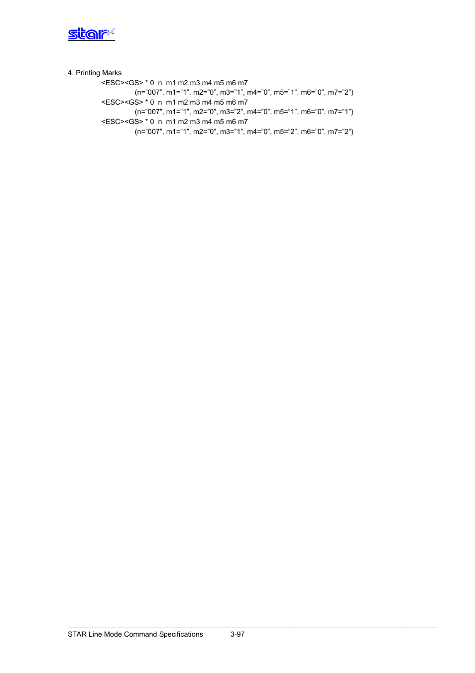 Star Micronics Line Thermal Printer User Manual | Page 113 / 181