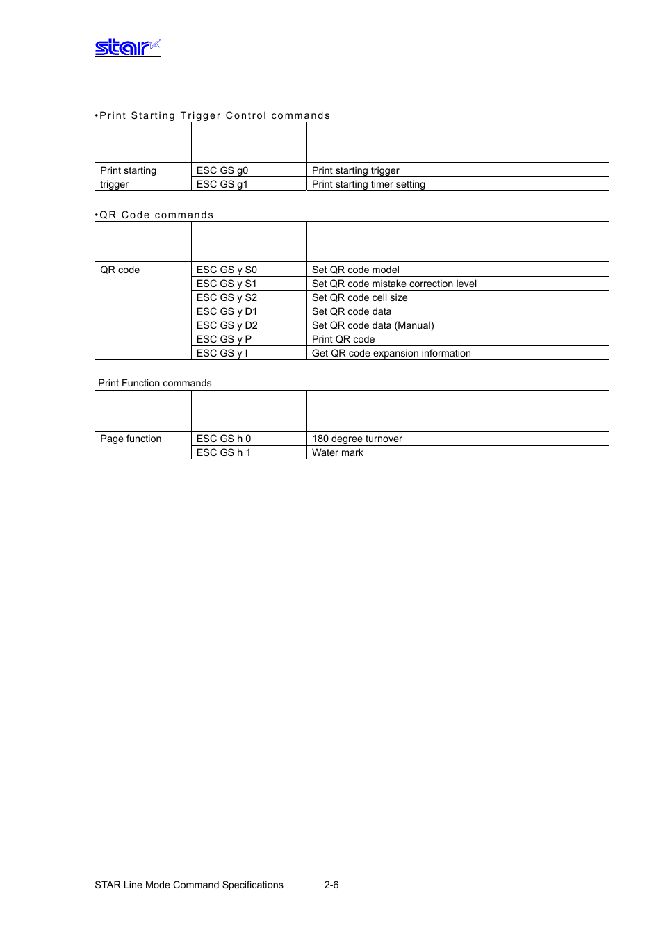 Star Micronics Line Thermal Printer User Manual | Page 16 / 181
