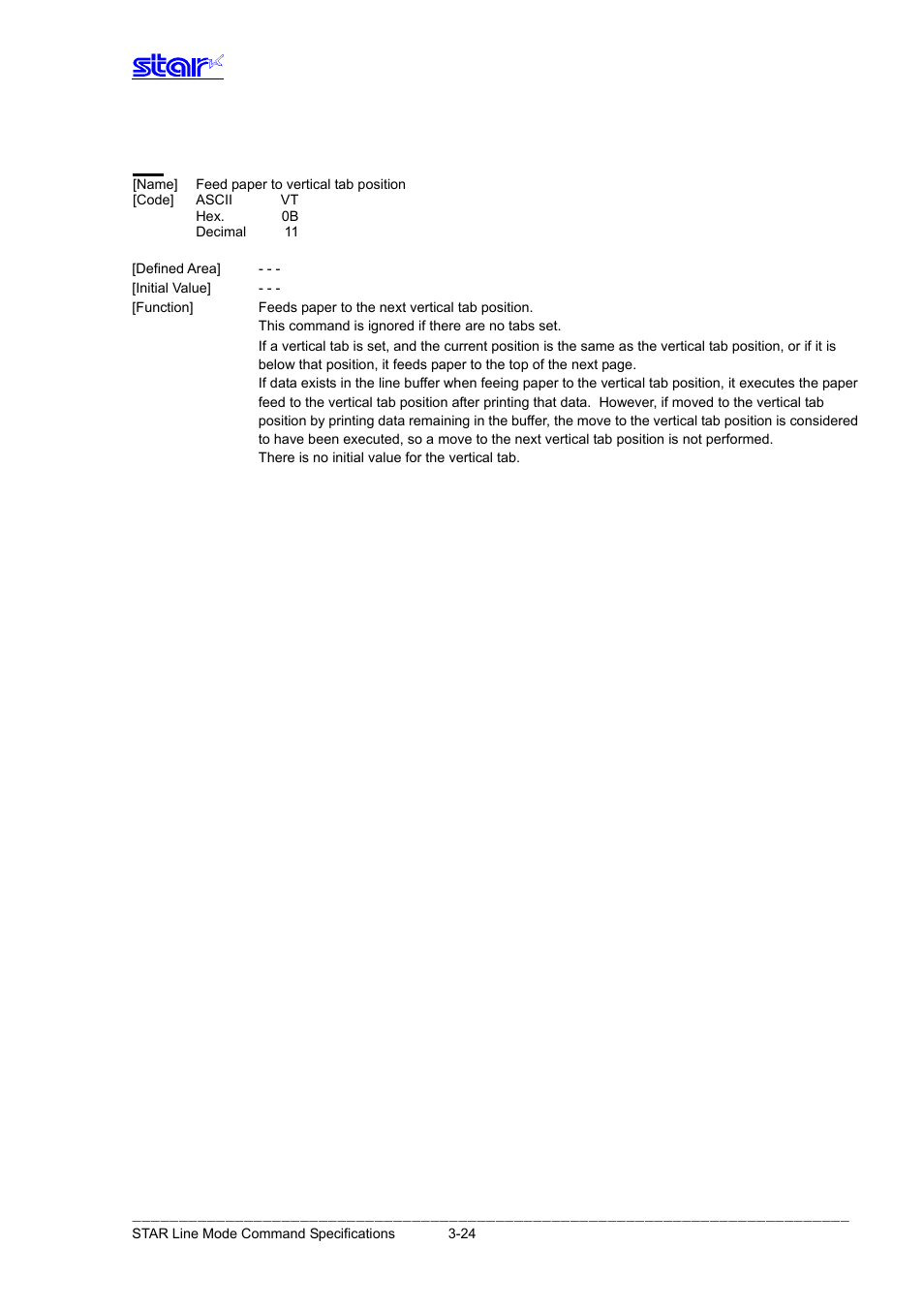 Star Micronics Line Thermal Printer User Manual | Page 40 / 181