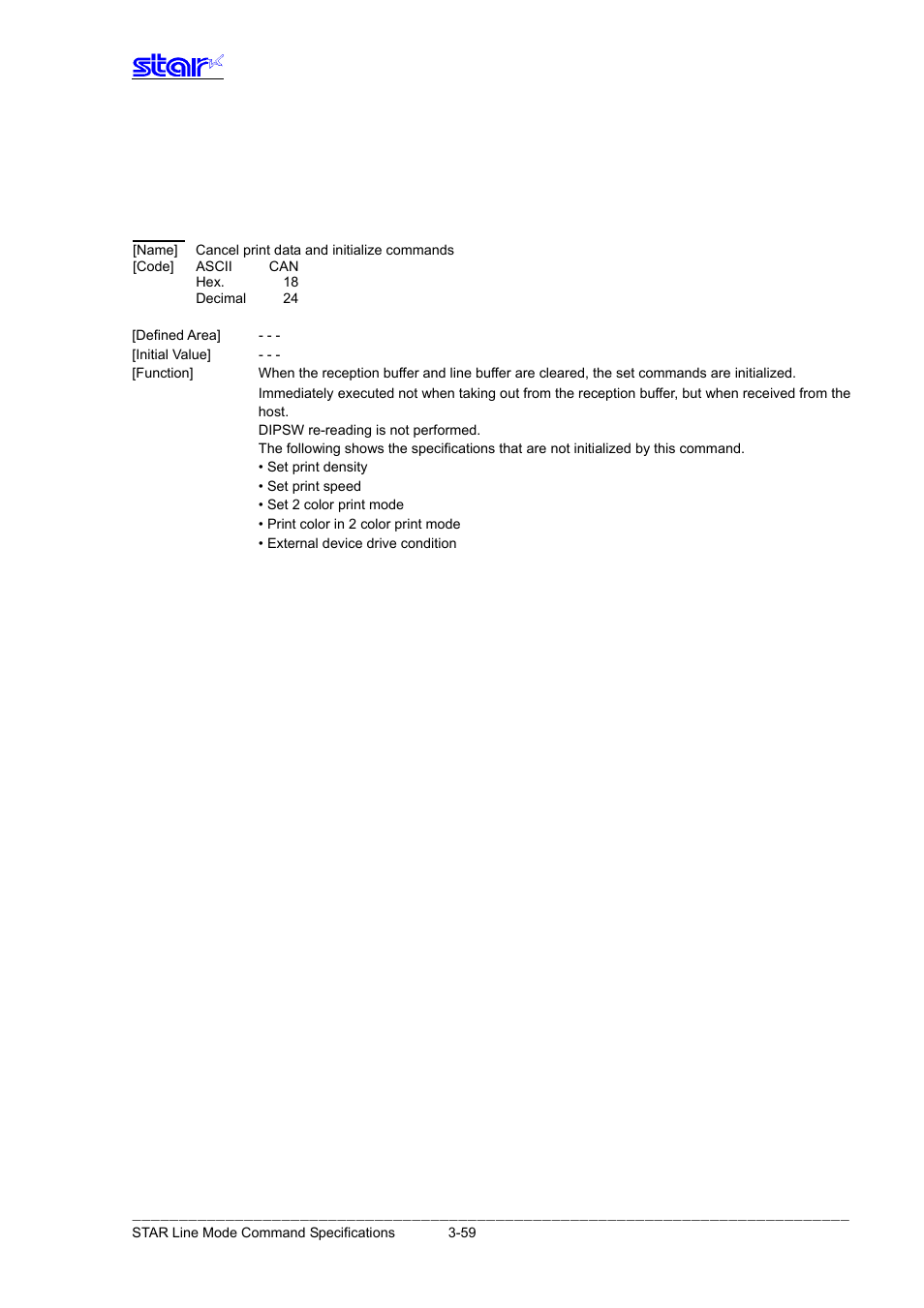 Others | Star Micronics Line Thermal Printer User Manual | Page 75 / 181