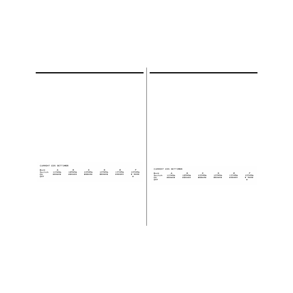 Chapter 3: using the eds mode, About eds mode settings, Entering the eds mode | Chapitre 3: utilisation du mode eds, Au sujet des réglages en mode eds, Entrée en mode eds | Star Micronics PUNKT-MATRIX-DRUCKER LC-7211 User Manual | Page 46 / 182