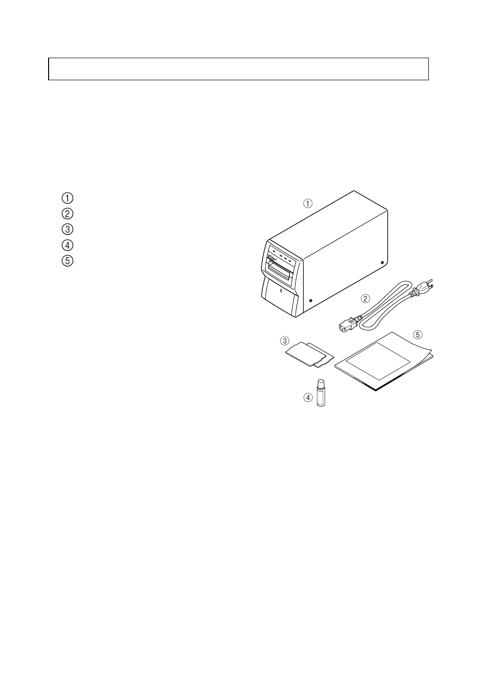3 unpacking, Unpacking | Star Micronics TCP2000 Series User Manual | Page 7 / 13