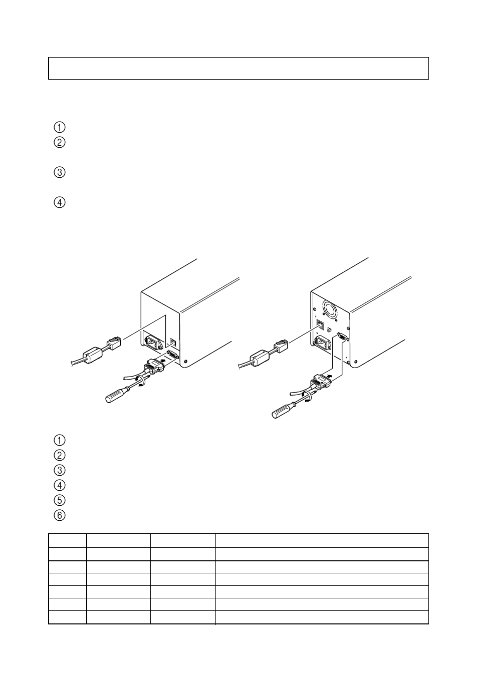 5 connection to external units and setting, Connection to external units and setting | Star Micronics TCP2000 Series User Manual | Page 9 / 13