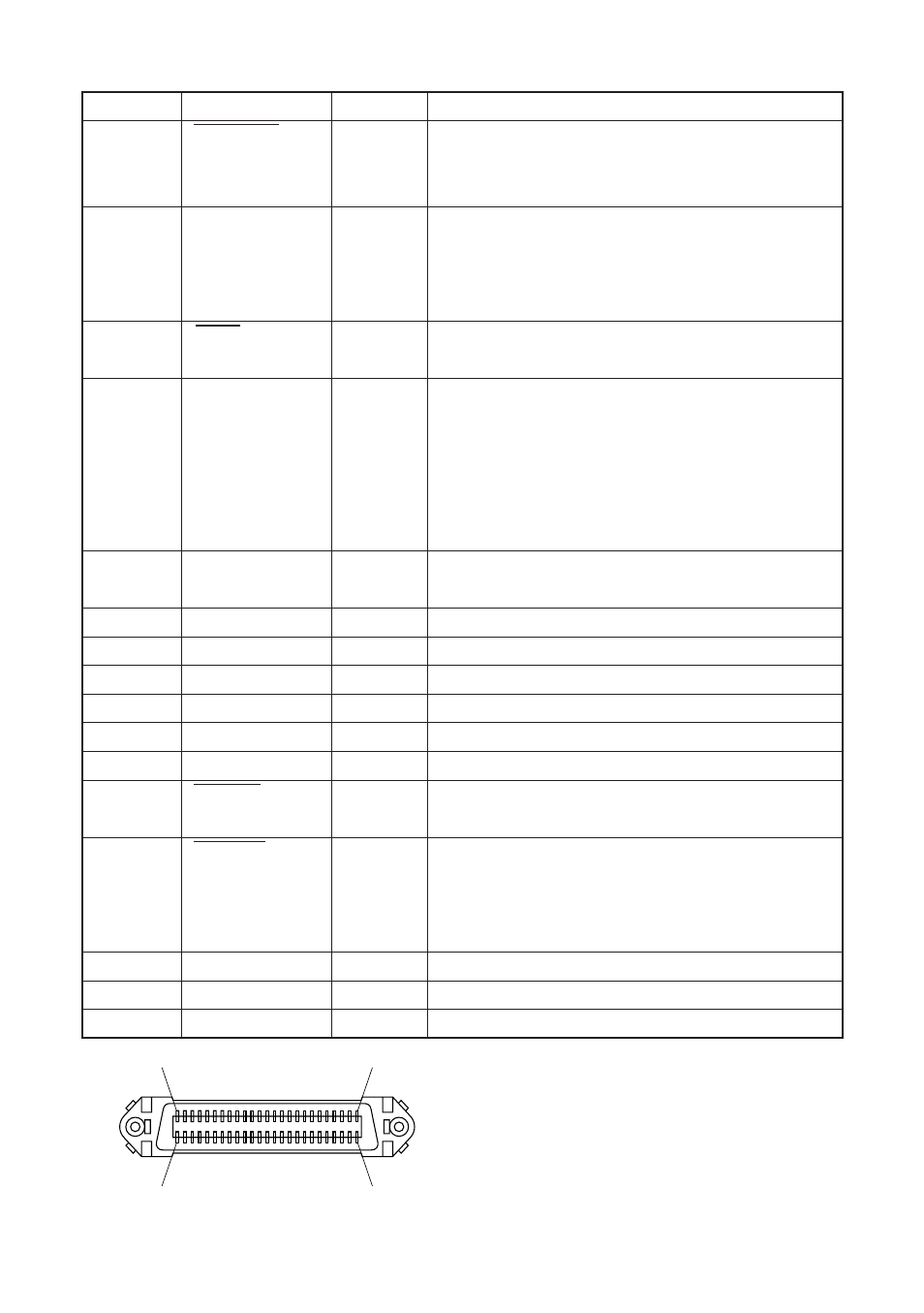 3. connectors and signals | Star Micronics SP300 User Manual | Page 28 / 70