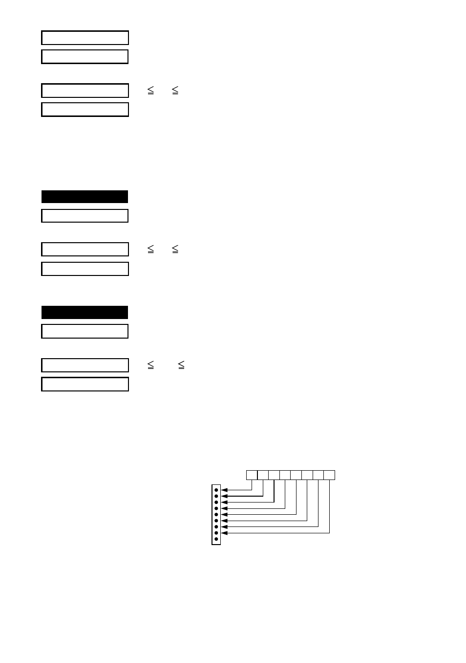 Set n /216-inch line feed simulation, Esc> “3” n (1b), 1n 255 | Set n /144-inch line feed, Esc> “y” n (1b), 8 dot single density bit image, N1 (00), M1 m2 | Star Micronics SP300 User Manual | Page 46 / 70