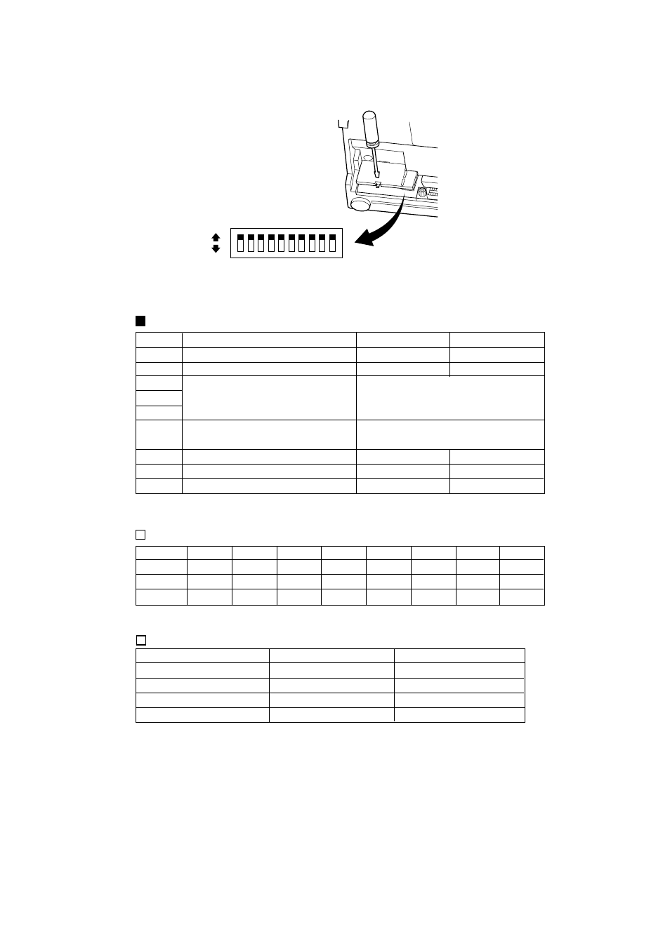 Interruttori dip | Star Micronics Star SP200 Series User Manual | Page 55 / 127