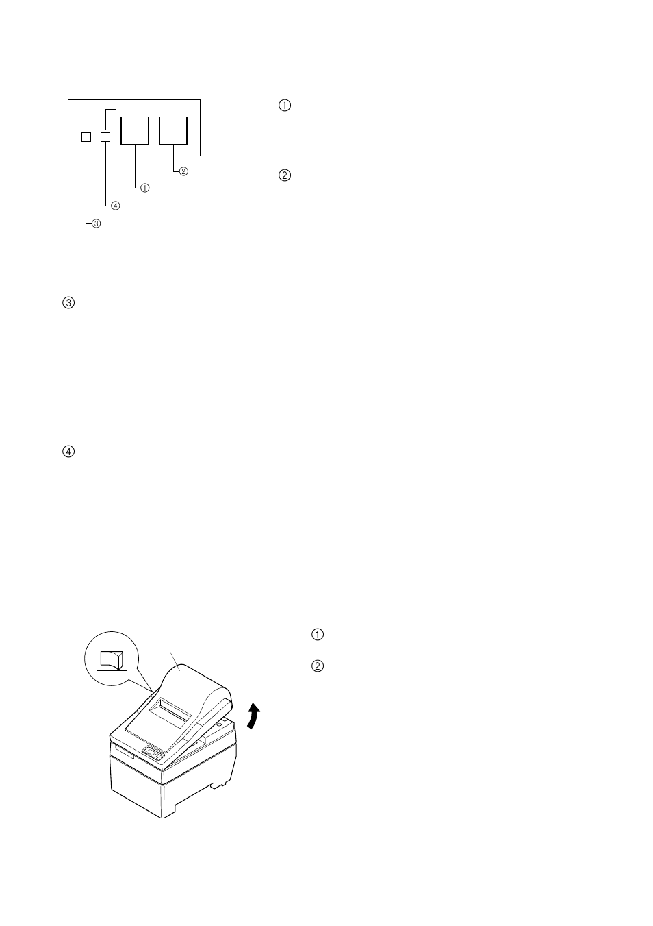 Control panel, Loading the ribbon cartridge (tear bar model) | Star Micronics Star SP200 Series User Manual | Page 6 / 127
