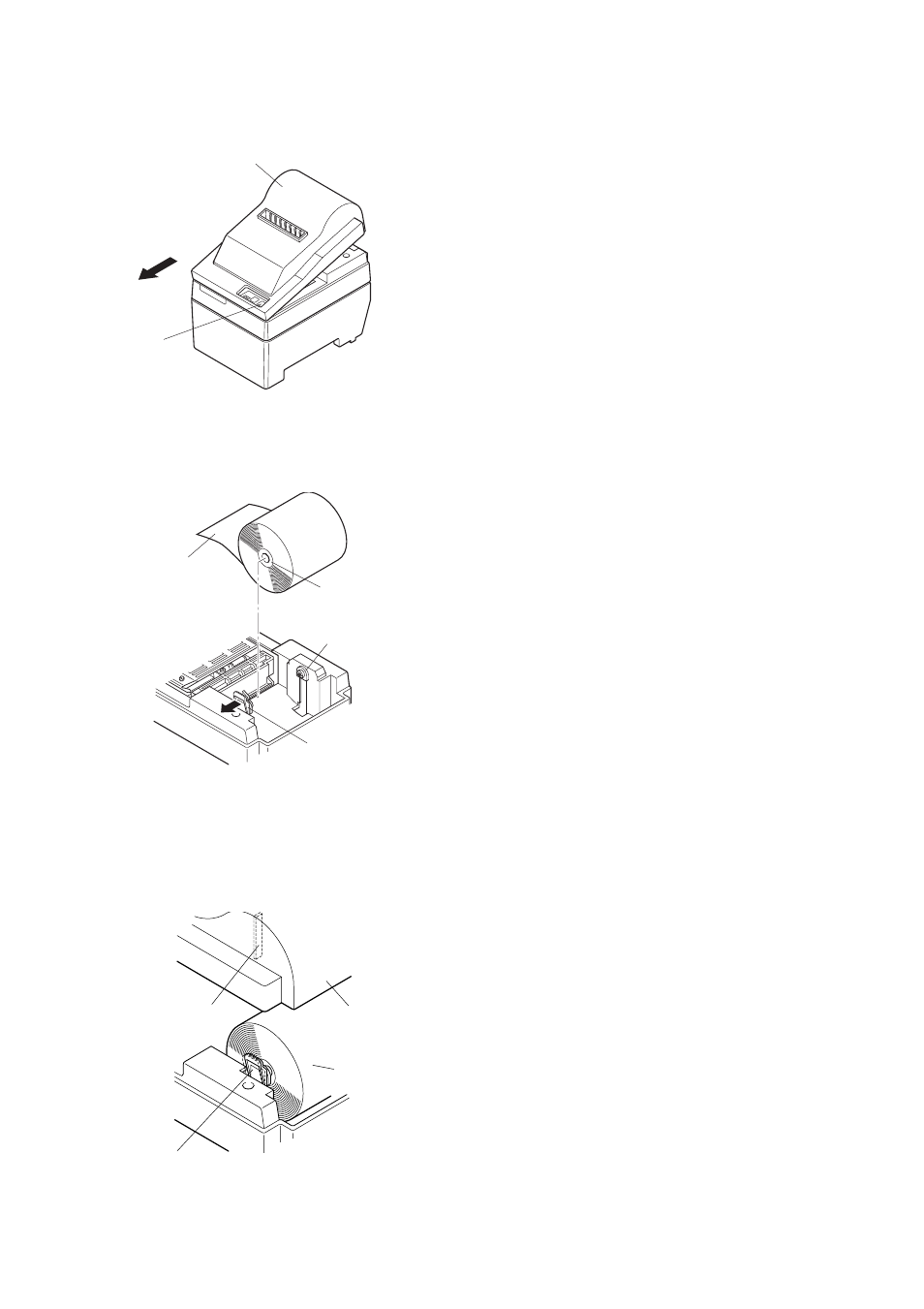 Colocação do papel (modelo do cortador automático) | Star Micronics Star SP200 Series User Manual | Page 80 / 127