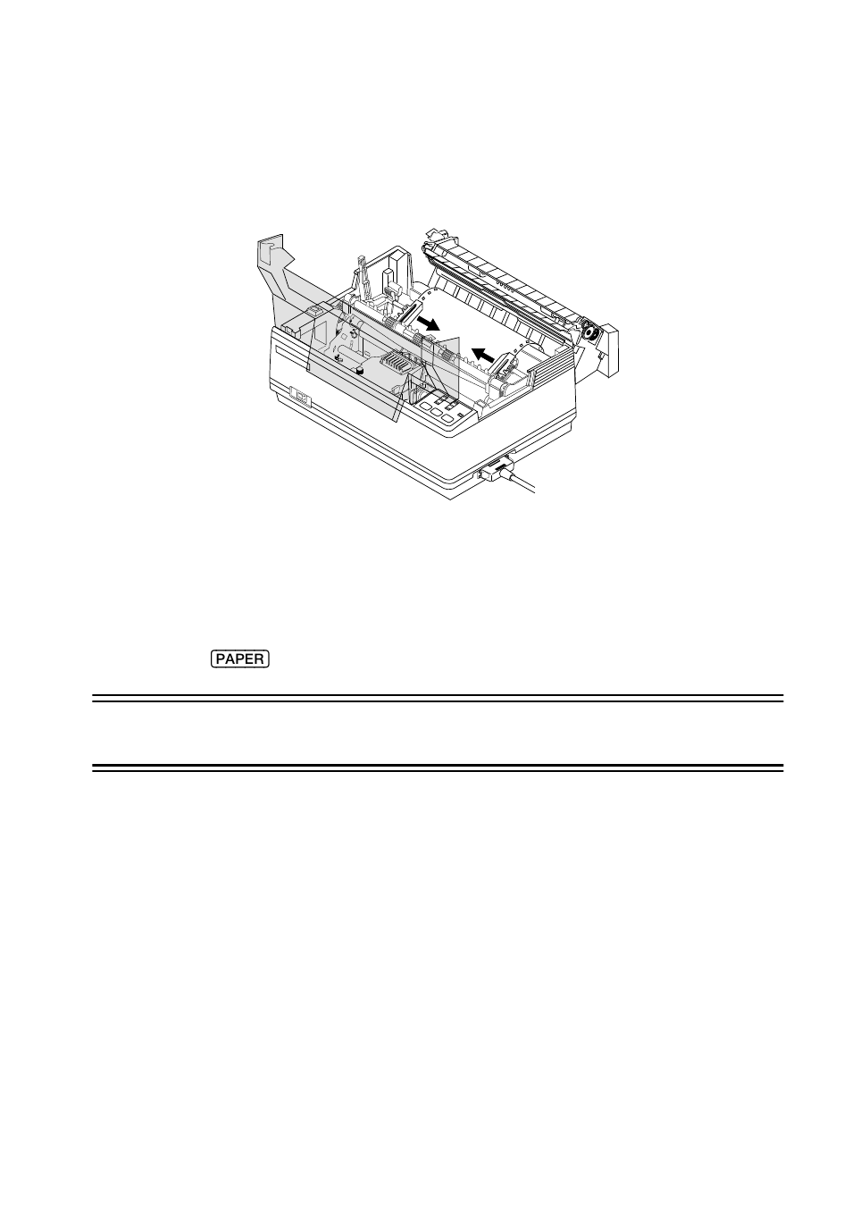 Printing on fanfold paper | Star Micronics PT-10Q User Manual | Page 8 / 36