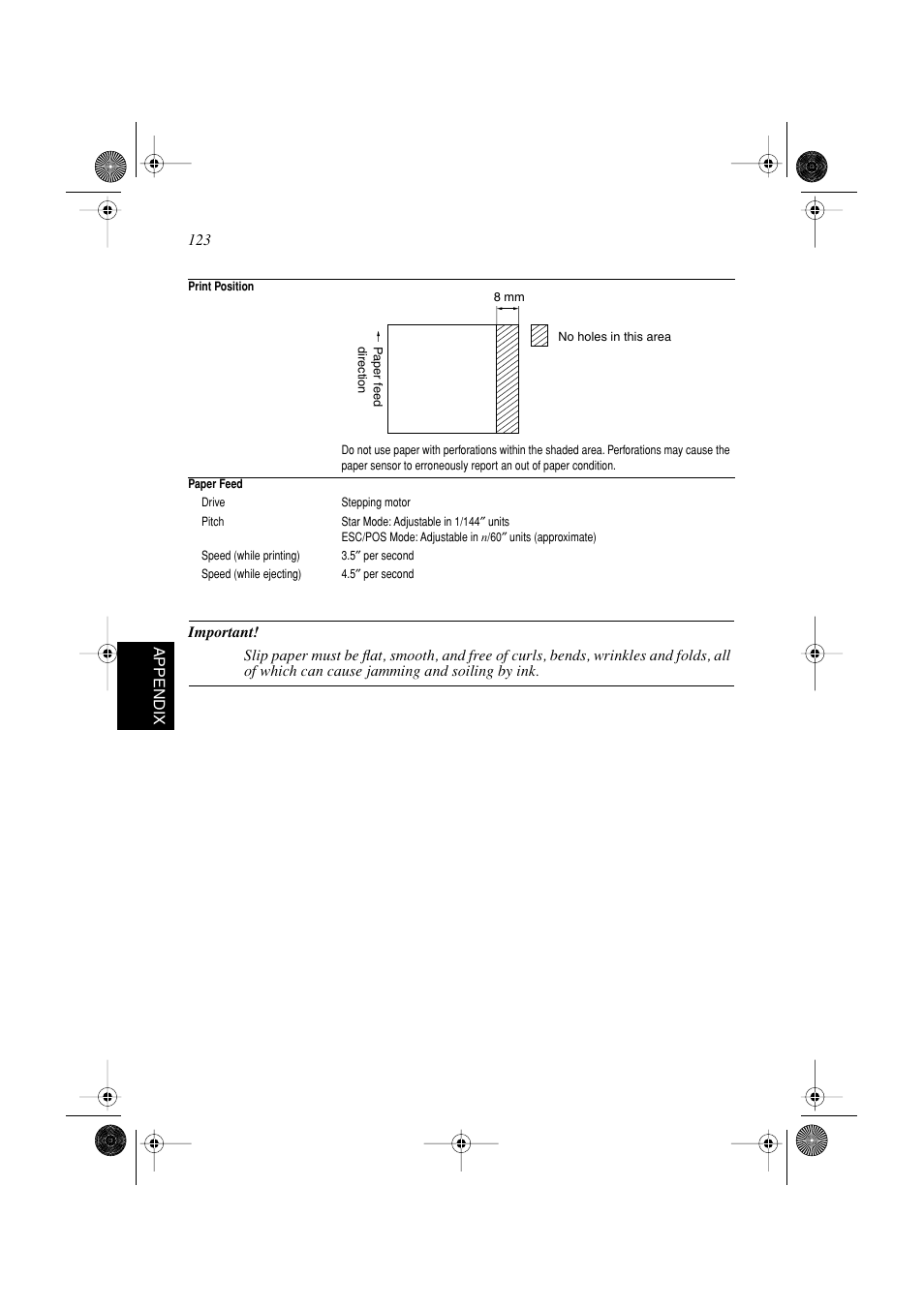 Star Micronics SP298 Series User Manual | Page 126 / 144