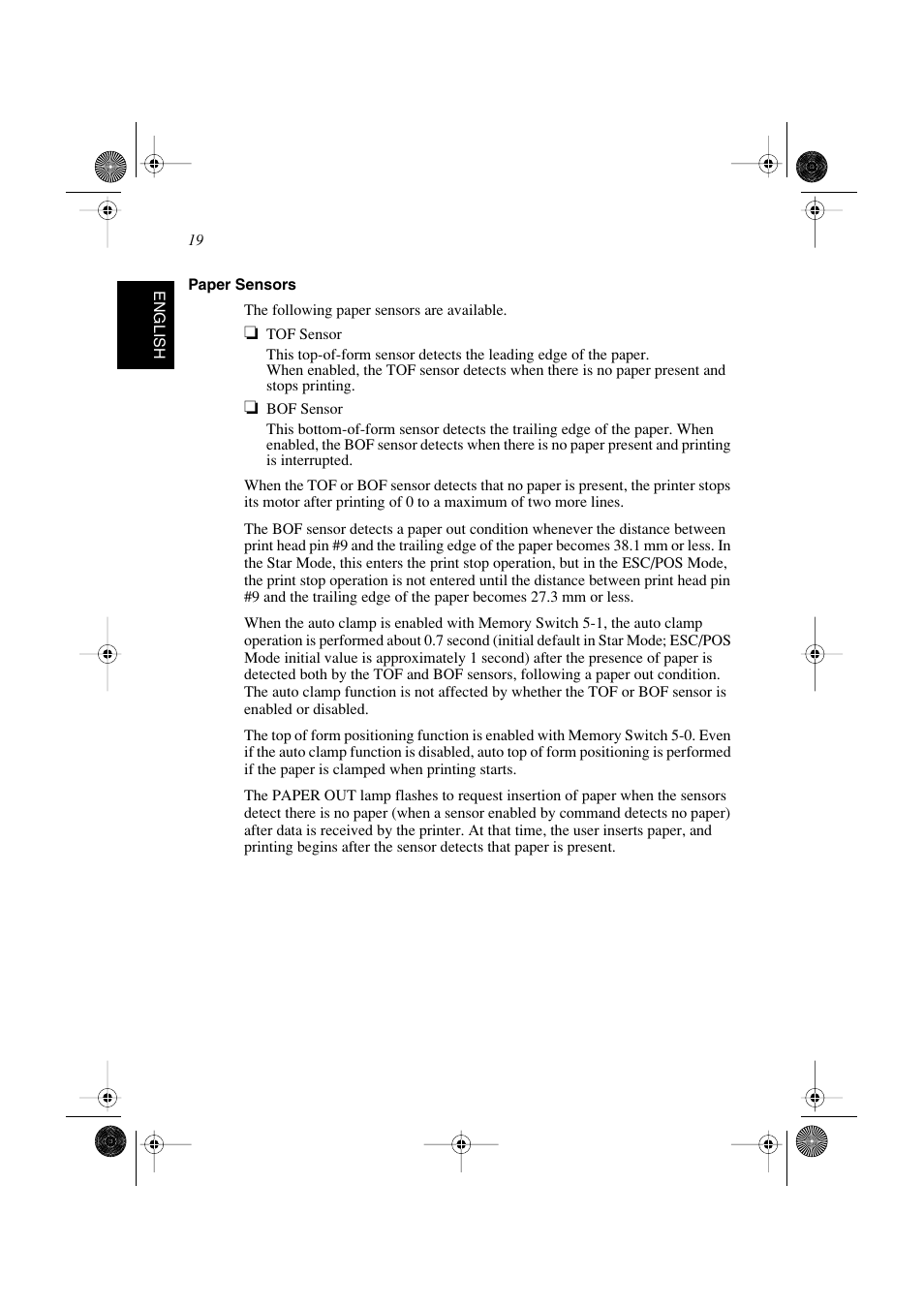 Star Micronics SP298 Series User Manual | Page 22 / 144